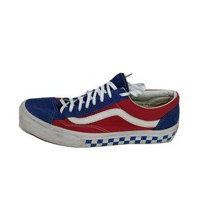 blue red white vans